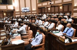 A parliament sitting in session.-- Photo: Parliament Secretariat