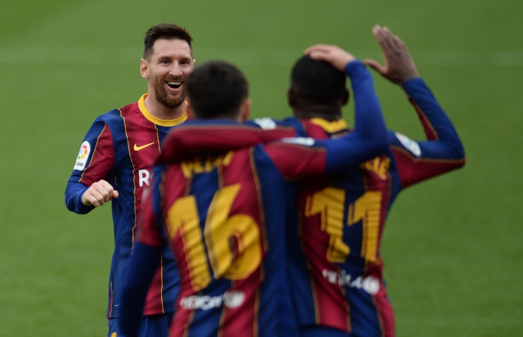 މެސީ ތަފާތު ދައްކައި ބާސެލޯނާ ދެ ވަަނަ އަށް