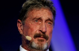 Businessman John McAfee, creator of the McAfee anti-virus software, has been charged in the US with conspiracy to commit fraud and money laundering. PHOTO: REUTERS