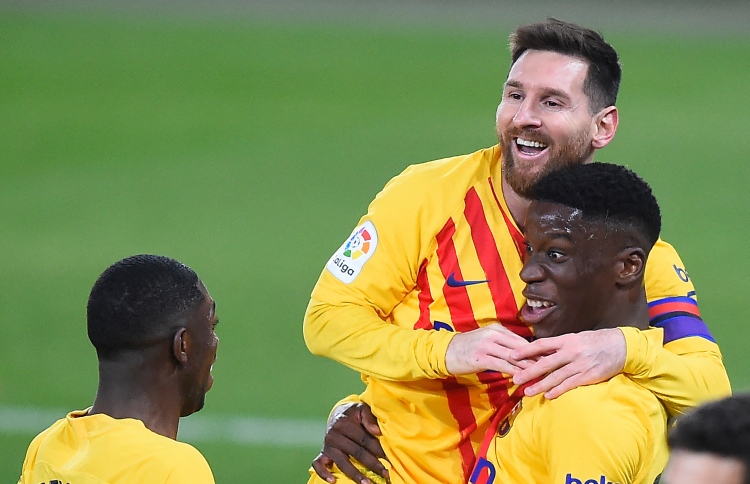 ބާސެލޯނާ އިން ދެ ޕޮއިންޓަށް ފަރަގުކުޑަކޮށްފި