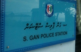 (FILE) Photo of Gan Police Station board: Addu City Council had informed Home Ministry of the issues Addu Police faced on August 4 -- Photo: Mihaaru
