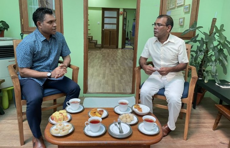 އިންތިހާބުގައި ނައިބު ރައީސް ހުންނެވީ އެމްޑީޕީއާ އެކު!