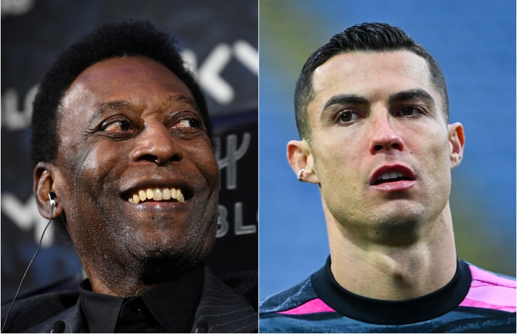 ރެކޯޑް މުގުރާލުމުން ޕެލޭގެ ތައުރީފް ރޮނާލްޑޯ އަށް