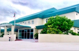 Regional hospital in Raa atoll Ungoofaaru