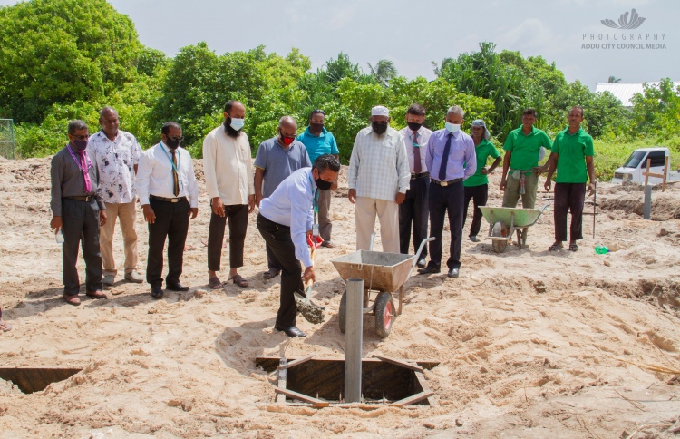 ހިތަދޫ ފްލެޓް ސަރަހައްދުގައި ވަގުތީ މިސްކިތެއް