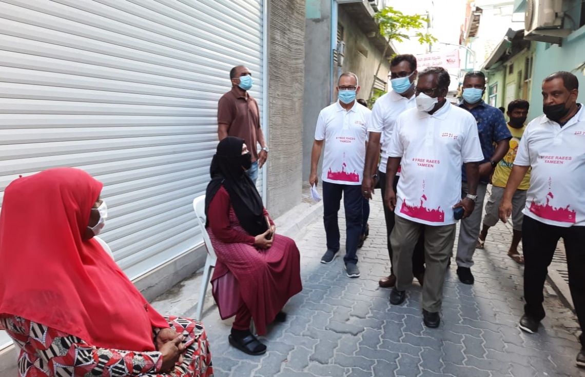 އިދިކޮޅު ފަރާތްތައް އިއްޔެ ލޯކަލް ކައުންސިލް ކެމްޕެއިންގައި: ދައްކާނެ މާ ގިނަ ވާހަކައެއް ނެތް