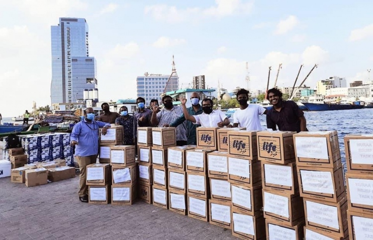 ހެޕީމާކެޓުން ހުރާއަށް ގިނައަދަދެއްގެ ސާމާނު ހަދިޔާކޮށްފި