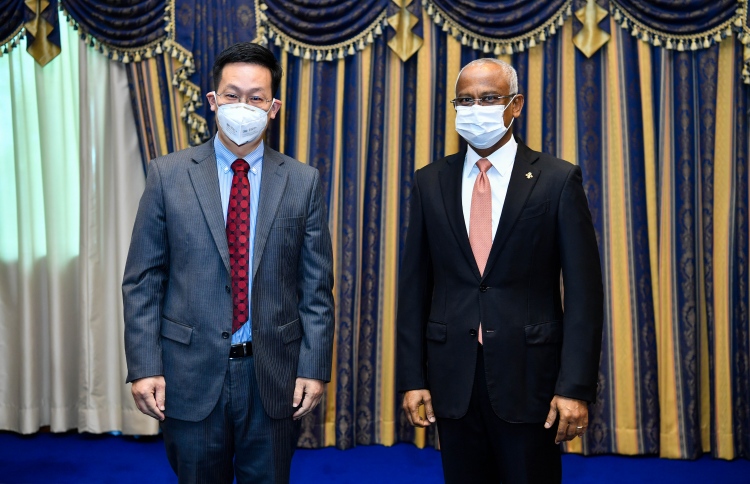 ރައީސާއި ޗައިނާގެ ސަފީރު ބައްދަލުކުރައްވައިފި