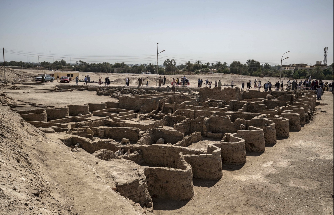 مصر تكشف عن مدينة “ضائعة” عمرها 3000 عام بالقرب من الأقصر