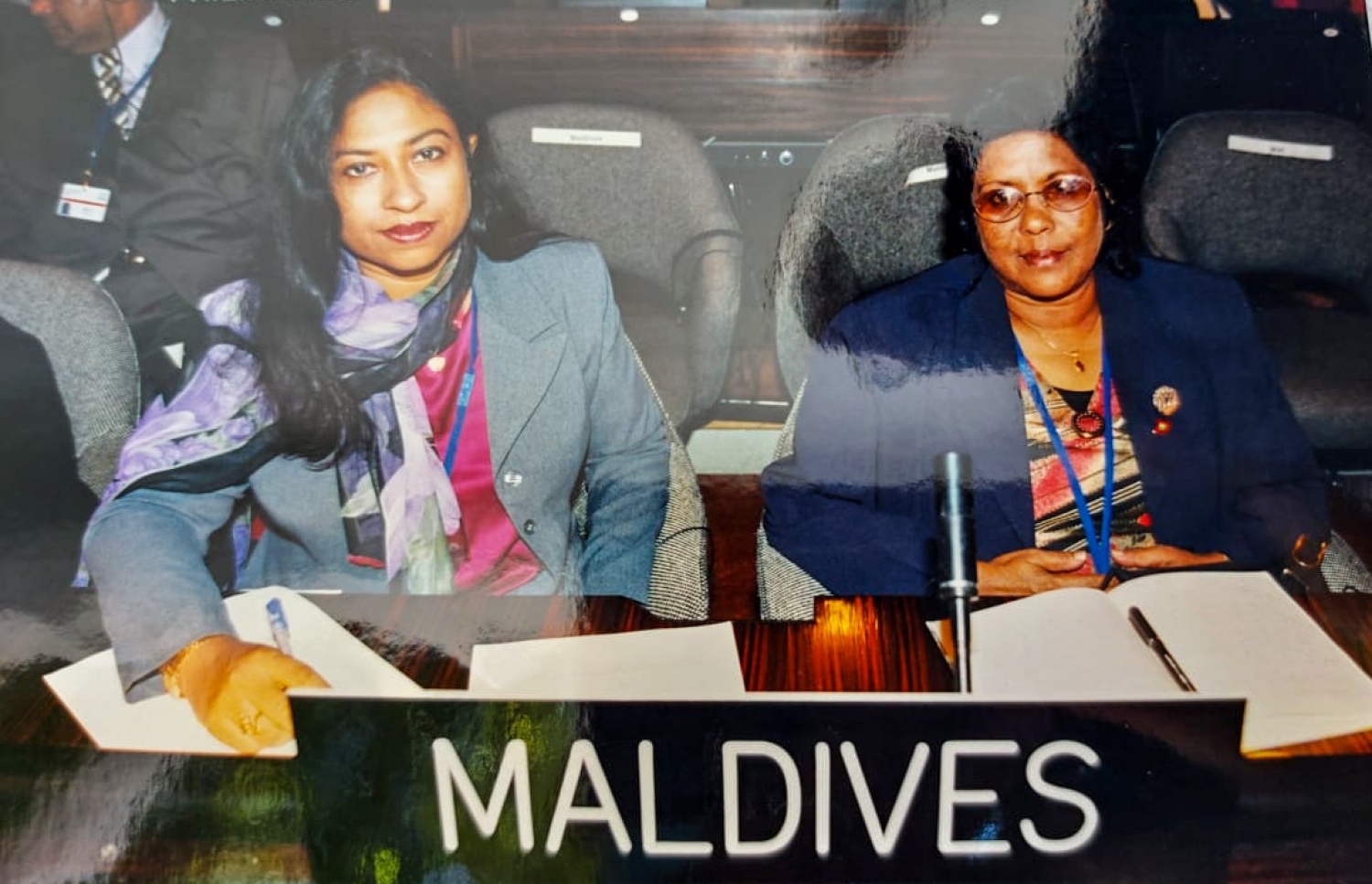 ނާއިލާ: އަމީނިއްޔާ ސްކޫލުގެ ކުރީގެ ޕްރިންސިޕަލް ޖަމީލާ އާ އެކު