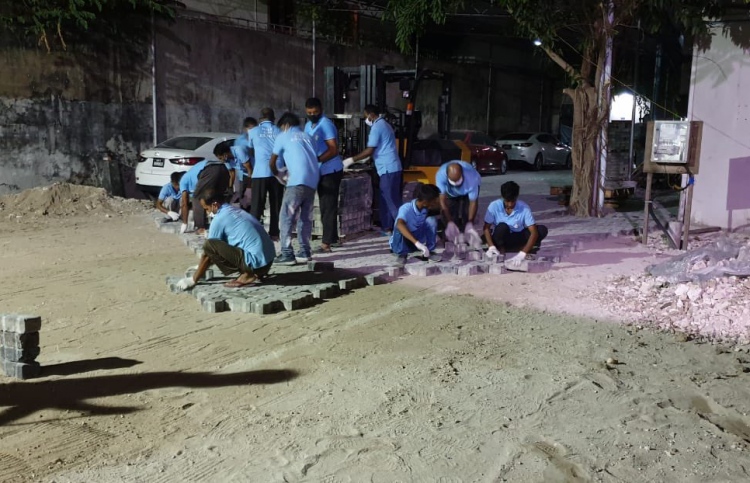 ހުއްދައާ އެކު ބިއްލޫރިޖެހިގޭގައި ޕާކިން ޒޯން ހަދަނީ