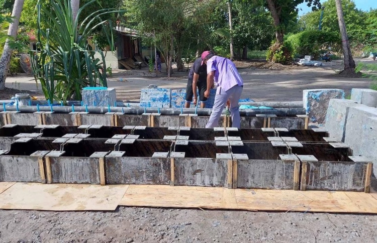 ކުޑަފަރީގެ ފެނާއި ނަރުދަމާގެ 30 ޕަސެންޓު ނިމިއްޖެ