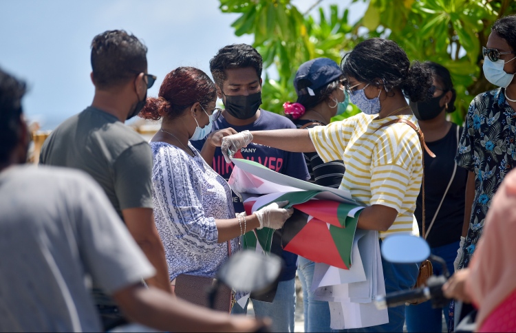 "މޯލްޑިވްސް ވިތު ފަލަސްތީން" ފޭސްބުކުން ނެރެލައިފި