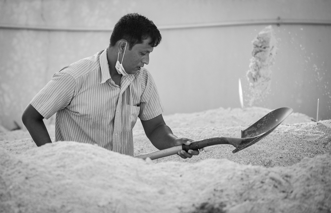 މާލެ- މޭ 21، 2021: ކޮވިޑް-19 ގެ ސަބަބުން މަރުވާ މީހުން ވަޅުލުމަށް ހުޅުމާލެ ސަހަރާގައި ވަޅު ކޮންނަނީ، އެތަނުގައި މަސައްކަތް ކުރާ ޖަމާއަތްތެރިން ބުނާ ގޮތުގައި ކޮވިޑް ޖެހިގެން މަރުވާ މީހުން ގިނަވުމުގެ ސަބަބުން ބަލަ ބަލާ ތިއްބާ އެ ސަހަރާ ދަނީ ފުރެމުން--. ފޮޓޯ: ނިޝާން އަލީ/މިހާރު