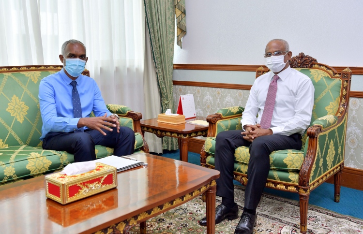 ރައީސާއެކު އޮތީ އުންމީދީ ބައްދަލުވުމެއް: މުއިއްޒު