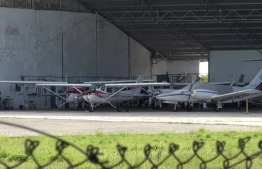 Planes used at Addu Flying School--