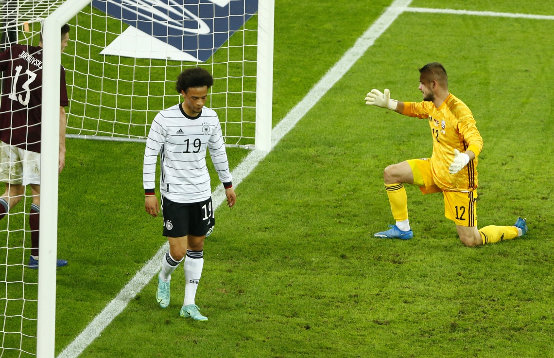 ޑުސެޑޯފް، ޖޫން 7: ޔޫރޯ 2020 އަށް ތައްޔާރުވުމުގެ ގޮތުން ޖަރުމަނާއި ލެޓްވިއާ ކުޅުނު މެޗުގެ ތެރެއިން: އެ މެޗު 7-1 އިން ކާމިޔާބު ކުރީ ޖަރުމަން. --ފޮޓޯ:އޭއެފްޕީ