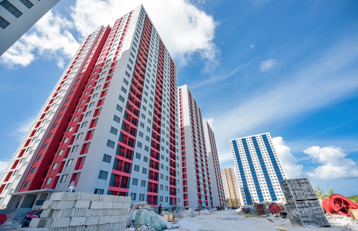 ފްލެޓުތަކުގެ ފިނިޝިންއަށް ބީއެމްއެލް އިން ލޯނު ދޫކުރަނީ