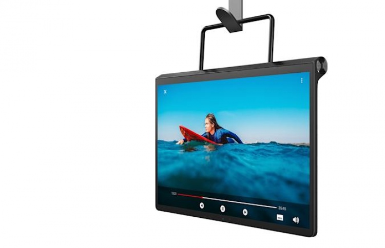 ލެނޯވޯގެ ޓެބްލެޓެއް ފާރުގައި އަޅުވާލެވޭ ގޮތަށް