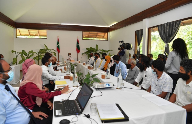 ރައީސްގެ ބައްދަލުވުމާއެކު މައްސަލަ ހައްލުވެއްޖެ