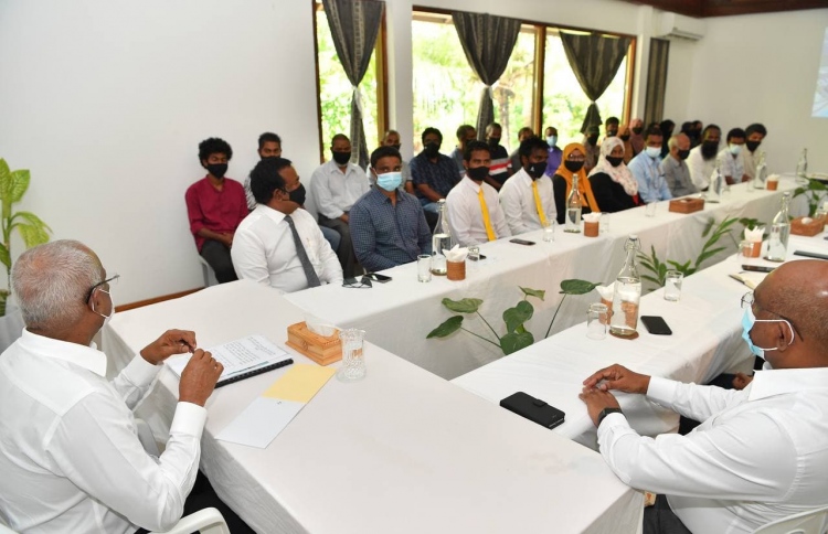 ހަނިމާދޫގައި ބޭރުގައުމެއްގެ ސިފައިންނެއް ނުތިބޭނެ:ރައީސް