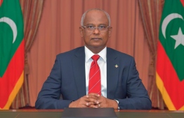 President Ibrahim Mohamed Solih addressing the nation as Maldives celebrates its 56th Independence Day — Photo: President’s Office