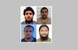 Adhuham Ahmed Rasheed, Mujaz Ahmed, Thahumeen Ahmed and Ahmed Fathih: Criminal Court has ordered for all of them to be detained until their hearings are over