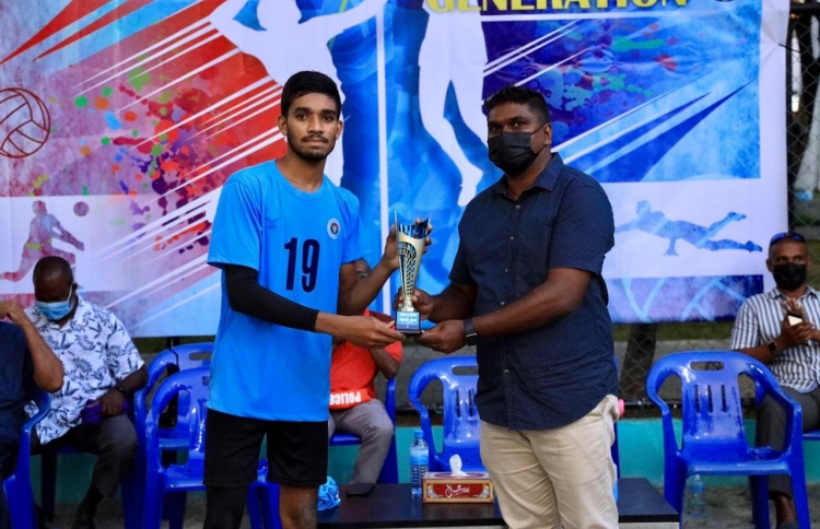 ވޮލީ މެޗުން ރަނޭ އަށް ފެނިވަޑައިގެންނެވި މަންޒަރު