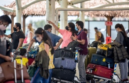 Tourist arrivals from India at Velana International Airport 
