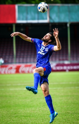 Male' - August 21, 2021: Photos from India's Bengaluru and Bangladesh's Bashundhara Kings in Group D of AFC Cup. This match ended in a draw. -- Photo: Nishan Ali/ Mihaaru