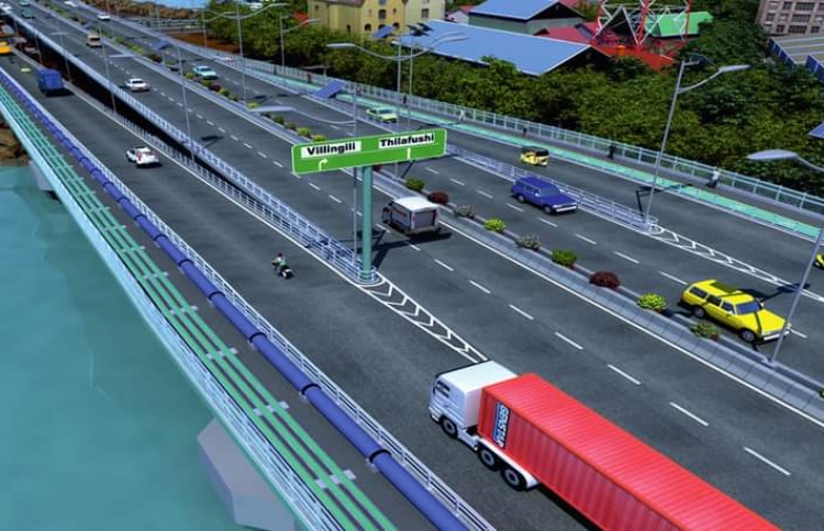 މާލެ އިން ގުޅިފަޅަށް އަންނަ އަހަރު ބްރިޖް ނިމޭނެ