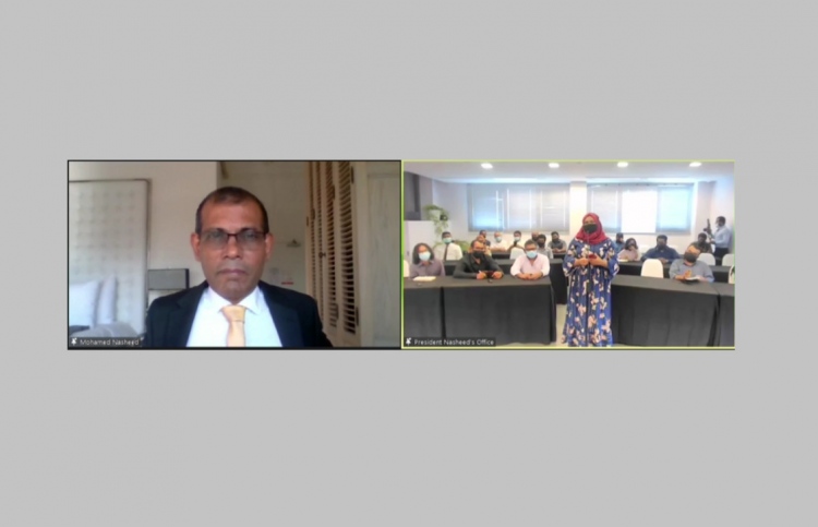 މާލެ ވަޑައިގަތުމަށް ރައީސް ހުރަހެއް ނާޅުއްވާ: ނަޝީދު