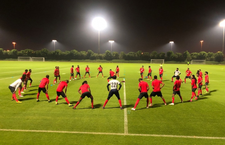 ޓީމުގެ ޕީސީއާރް ނެގެޓިވް، ގަތަރުގައި ޓްރޭނިން ފަށައިފި