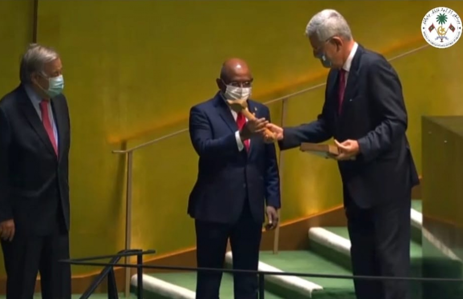 ރާއްޖޭގެ ފޮރިން މިނިސްޓަރު ޝާހިދު، އދ.ގެ ޖެނެރަލް އެސެމްބްލީގެ ރިޔާސަތާ މިރޭ ހަވާލުވެވަޑައިގަންނަވަނީ.