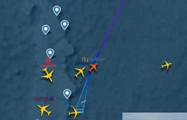 Flights being diverted as the strong winds disrupted their landing