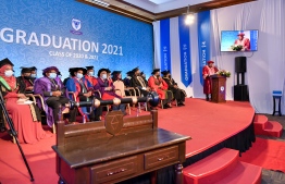 Villa College graduation ceremony -- Photo: Ahmed Awshan
