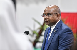 [File] Minister of Foreign Affairs Abdulla Shahid: A notice of 14 days' has been served to the Minister to respond to his no confidence motion submitted in parliament