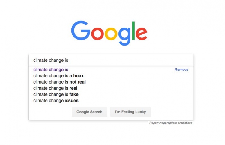 ގޫގުލް އަށް ކްލައިމެޓް ޗޭންޖަކީ ކުޅޭކުޅޭ ކަމެއް ނޫން