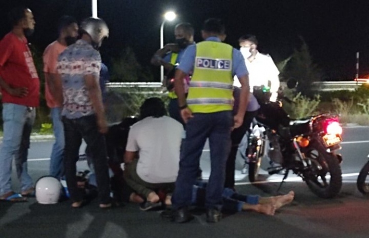 ސައިކަލެއް ކަހާލައި، މީހަކަށް އަނިޔާ ވެއްޖެ