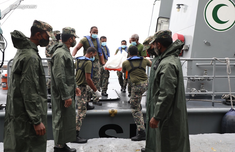 މަރުވި އަންހެން މީހާގެ ހަށިގަނޑު މާލެ ގެނެސްފި