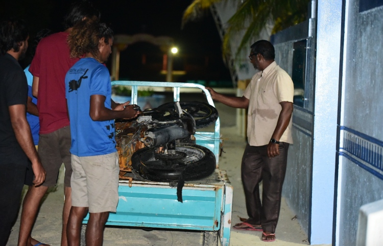 ރޯކޮށްލި ސައިކަލު ވެސް ފުލުހުންގެ ބެލުމުގެ ދަށަށް