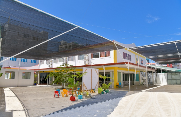 މާލޭގައި ސަރުކާރުގެ ފުރަތަމަ ޕްރީ ސްކޫލު ހުޅުވައިފި