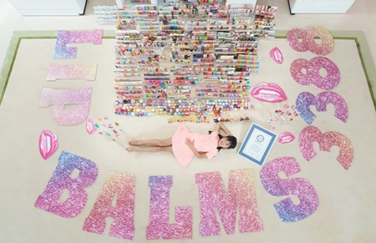 ލިޕް ބާމް ކަލެކްޝަނަކުން 6 އަހަރުގައި ރެކޯޑެއް