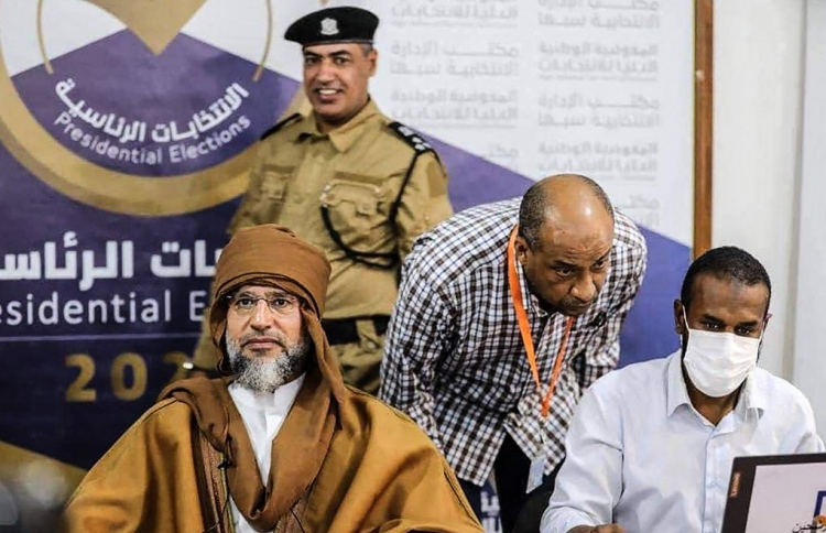 ގައްޒާފީގެ ދަރިކަލުން ލީބިޔާގެ ރިއާސީ އިންތިހާބަށް