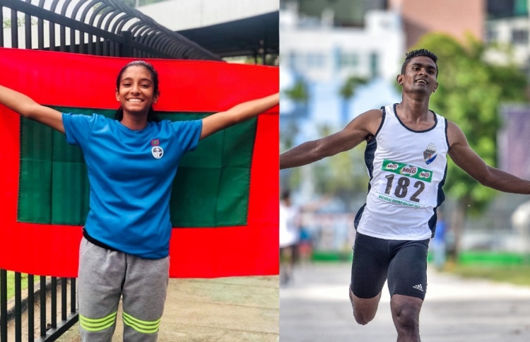 ސާއިދު އާއި ހަމްނާ ރަން މެޑަލް ދިފާއުކޮށްފި