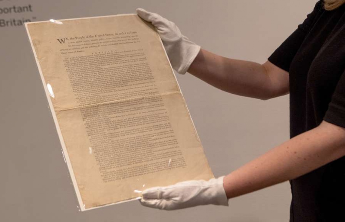 ގާނޫނުއަސާސީގެ އޮރިޖިނަލް ކޮޕީއަކަށް ރެކޯޑް އަގެއް