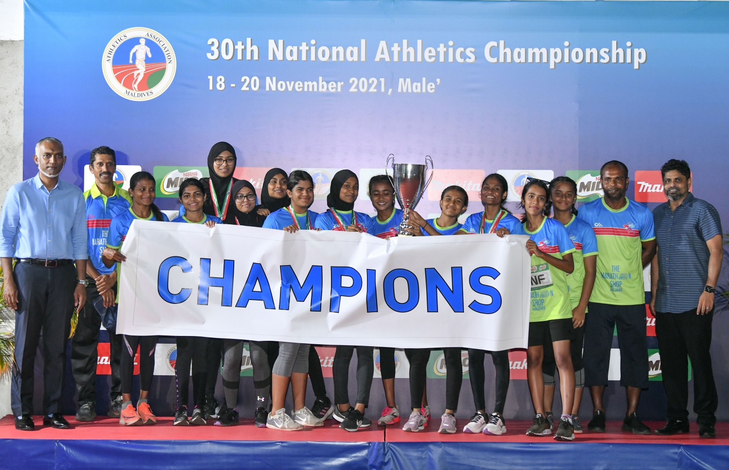 އެންމެ މޮޅު އަންހެން ކްލަބުގެ މަގާމު ހޯދި ޓްރެކް އެންޑް ފީލްޑް --- ފޮޓޯ: ނިޝާން އަލީ | މިހާރު