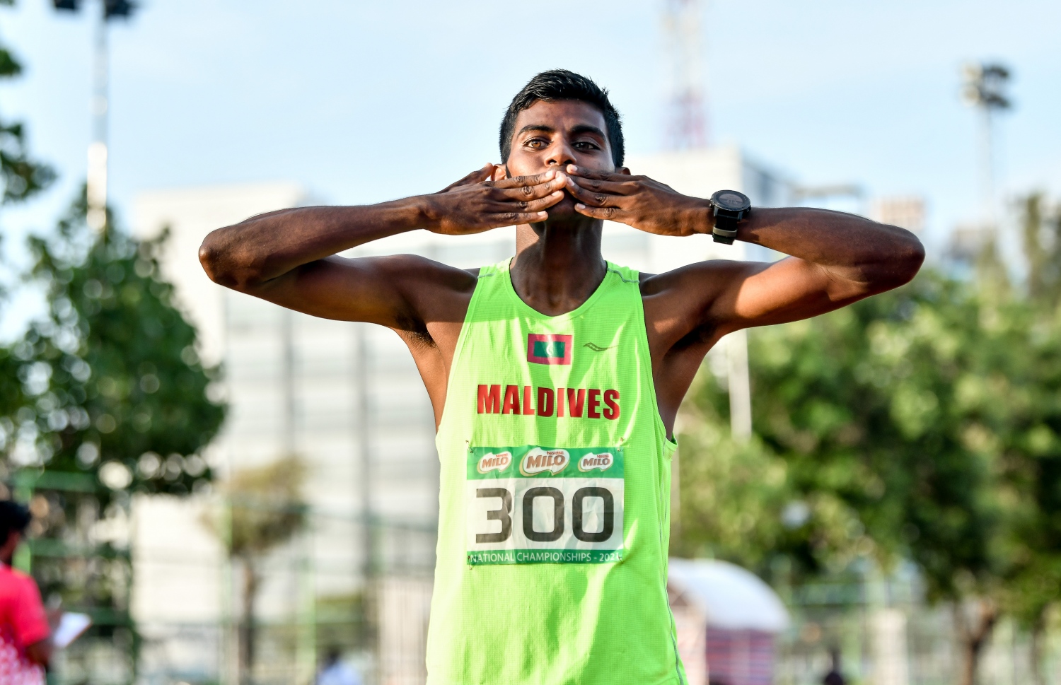 ރިޒާ 1500 މީޓަރުގެ ރޭސް ކާމިޔާބު ކުރި --- ފައިލް ފޮޓޯ: މިހާރު