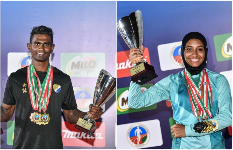 އެންމެ މޮޅު އެތުލީޓުންނަކީ ސާއިދާއި ހިމްނާ