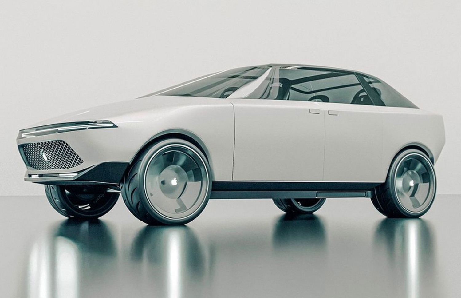 އެޕަލްގެ ކާރު އޮންނާނީ މިކަހަލަ ޑިޒައިނަކަށް ކަމަށް ބެލެވޭ.